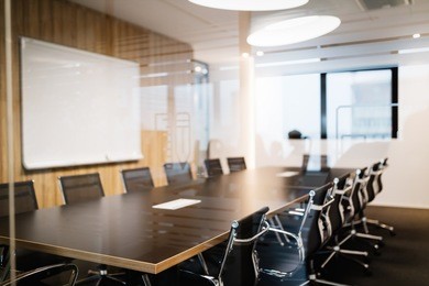 modern furnished conference room beautifully designed