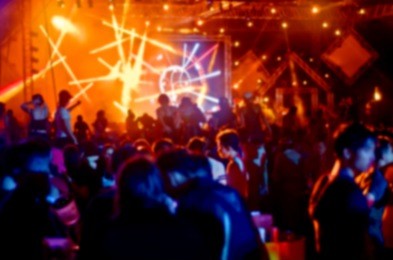 blur night club have party.