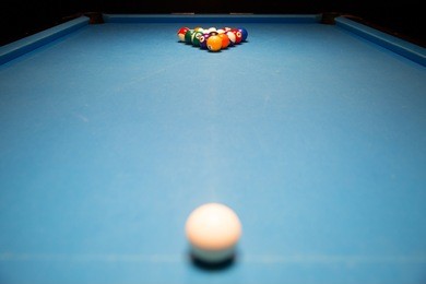 billiard balls