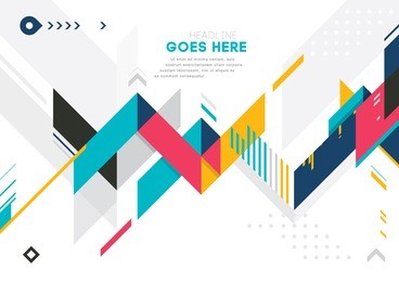 vector of modern abstract geometric background