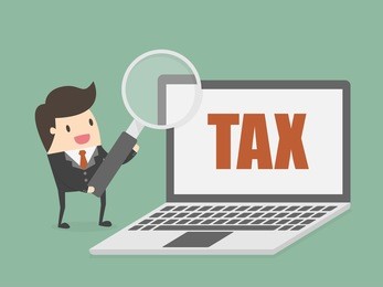 tax concept. business concept illustration.