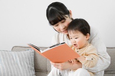 baby, book, read aloud