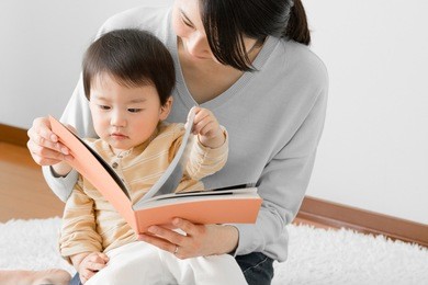 baby, book, read aloud