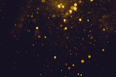 gold abstract bokeh background