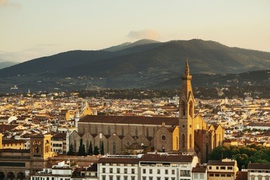 basilica di santa croce is known as temple of the italian glories and is the burial place for some of the most illustrious italians. 