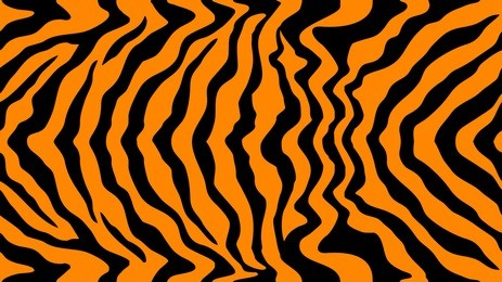 pattern texture tiger orange stripe repeated seamless black jungle safari