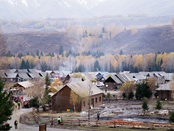 early morning in hemu village, china