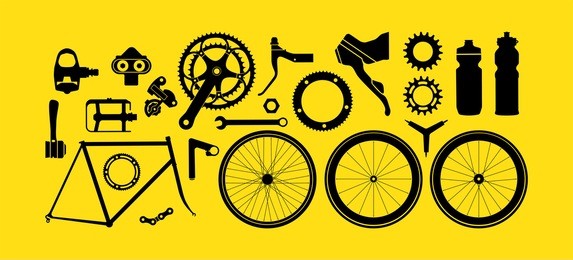 bicycle parts & gears