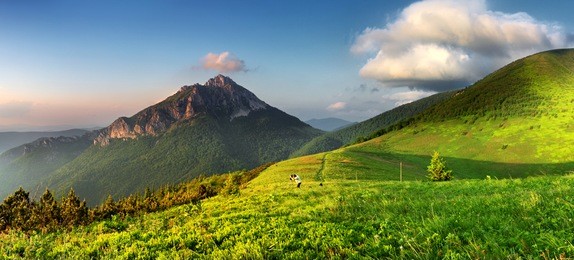 green mountain panorama