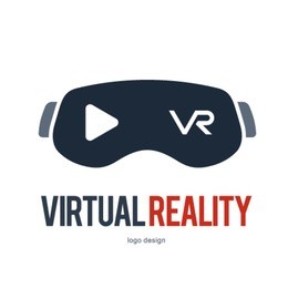 vr virtual reality logo icon symbol