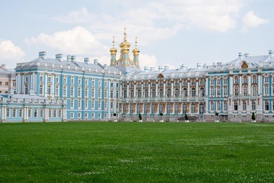 beauty look at catherine palace, st. petersburg, russia