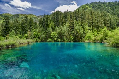 chinese landscape - jiuzhaigou - aba - sichuan - china