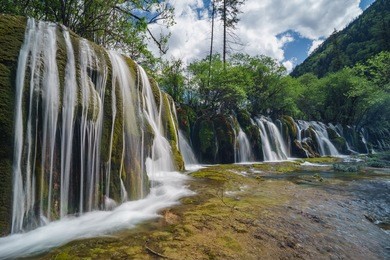 chinese landscape - jiuzhaigou - aba - sichuan - china
