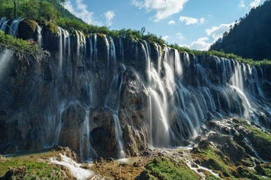 chinese landscape - jiuzhaigou - aba - sichuan - china
