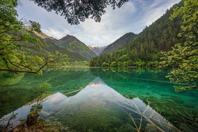 chinese landscape - jiuzhaigou - aba - sichuan - china
