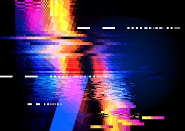 a glitch noise distortion texture background. vector illustration