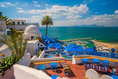 sidi bou said . town of artists and poets .