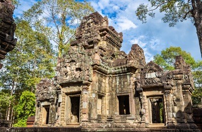 chau say tevoda temple at the angkor complex in cambodia