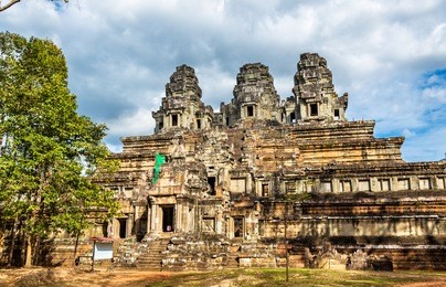 ta keo temple at the angkor complex - cambodia