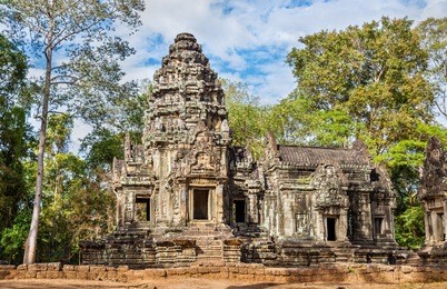 thommanon temple at the angkor complex in cambodia