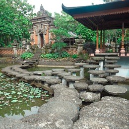 miniature bali in indonesia mini garden beautiful