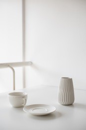 clear white still-life