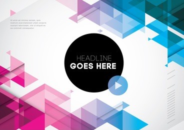 vector of abstract geometric pattern and background