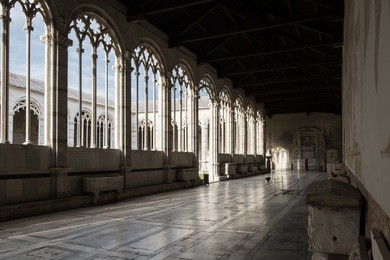 camposanto mausoleum in pisa, italy