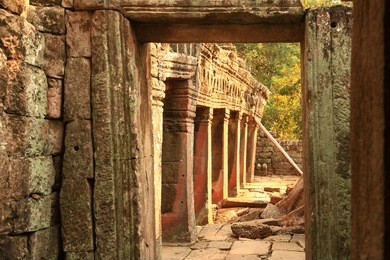 banteay kdei temple, cambodia