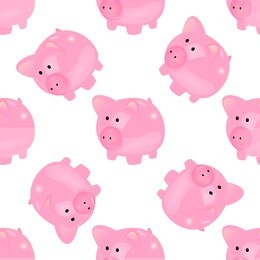 pig piggy bank pattern 