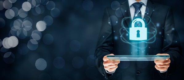 cybersecurity and information technology security services concept. login or sign in internet concepts.