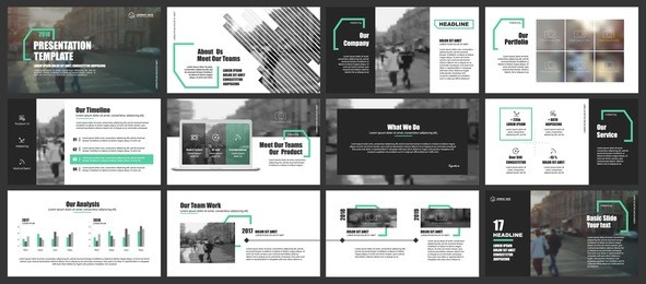 elements of infographics for minimalist design style on a white background. use in presentation templates, flyer and leaflet, corporate report, marketing, advertising, annual report and banner.