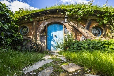 new zealand - hobbiton - movie set - lord of the rings
