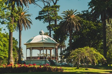 auckland domain, auckland, new zealand