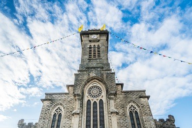 nha trang cathedral in nha trang, vietnam.