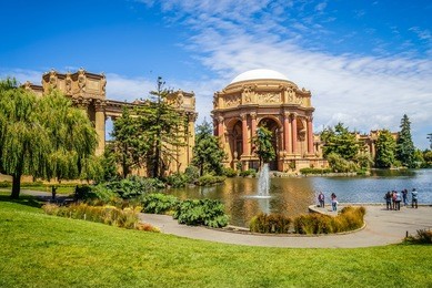 palace of fine arts san francisco california