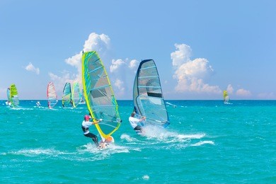 windsurfing, cesme - turkey