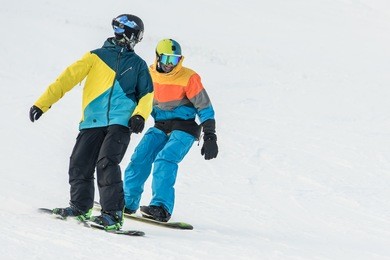 snowboarders