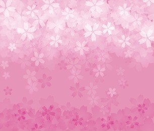 background image of pink cherry blossom in spring