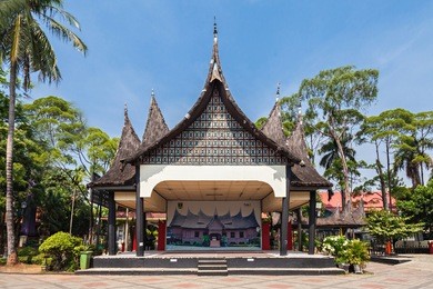 taman mini indonesia indah is a culture based recreational area located in east jakarta