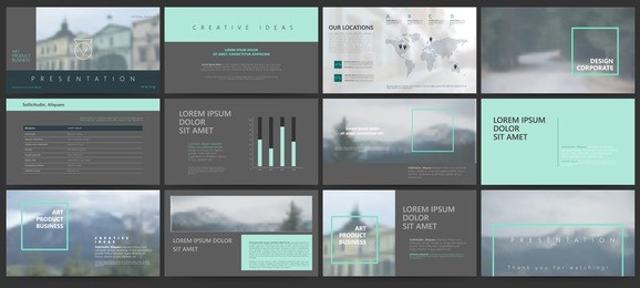 
original dark presentation templates or corporate booklet. 
easy use in creative flyer and style info banner, trendy strategy mockups. 
simple modern slideshow or startup. ppt. 