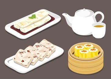 asian food - dim sum
