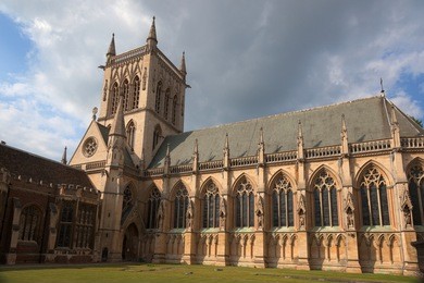 st johns college at cambridge university. cambridge. uk.