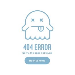 404 error the page not found with dead ghost