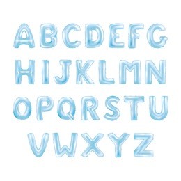balloons abc alphabet