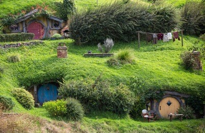 hobbiton, new zealand
