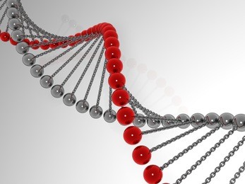 3d model molecule dna