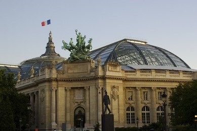 grand palais in paris, france