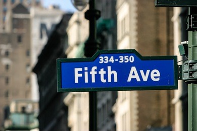 fifth avenue new york city,  new york city,usa