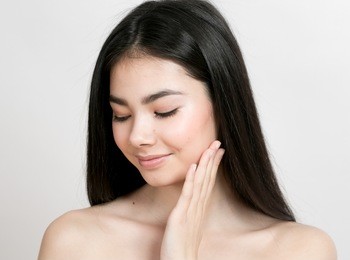 young asian woman beautiful portrait.